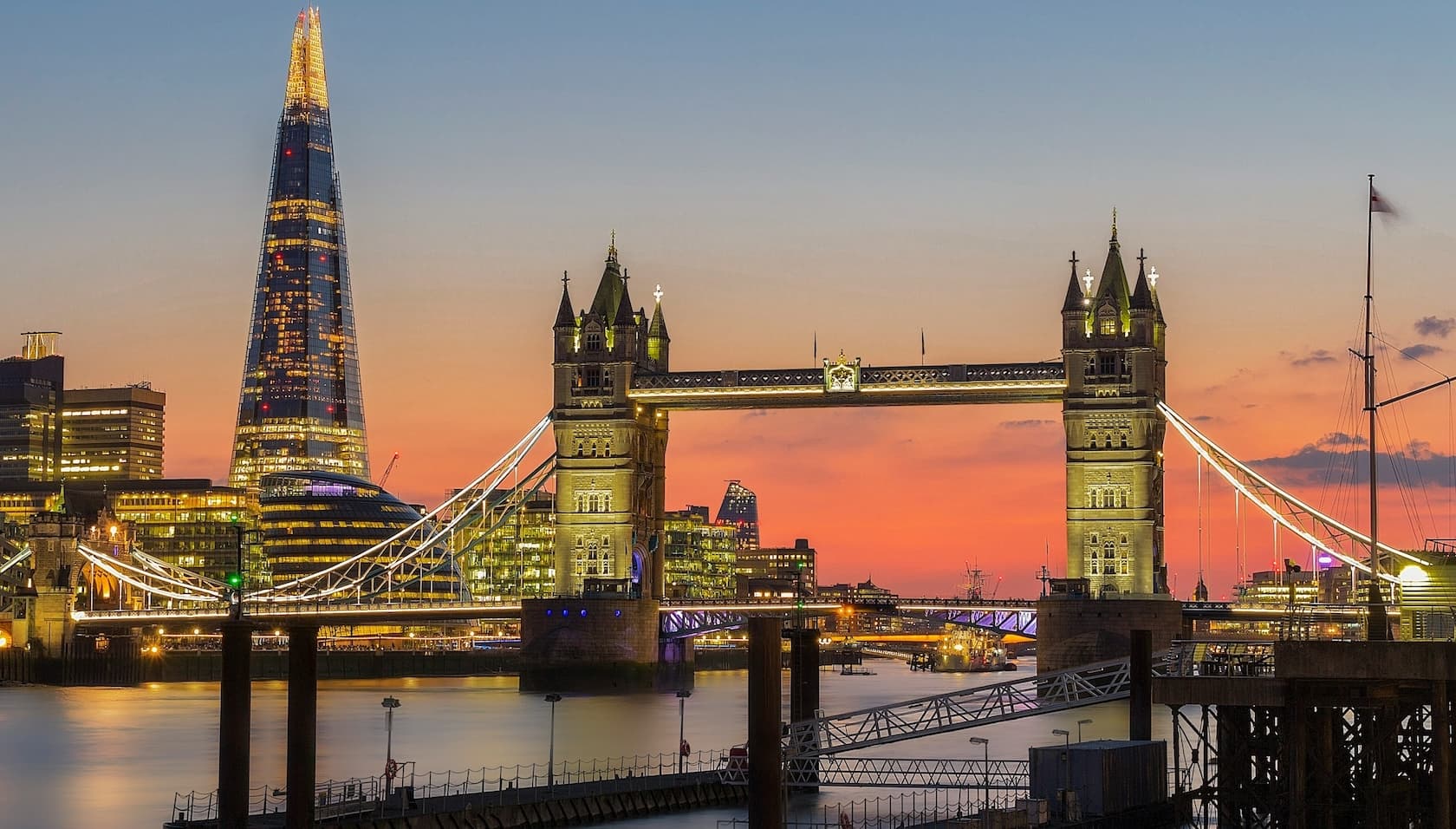 London skyline